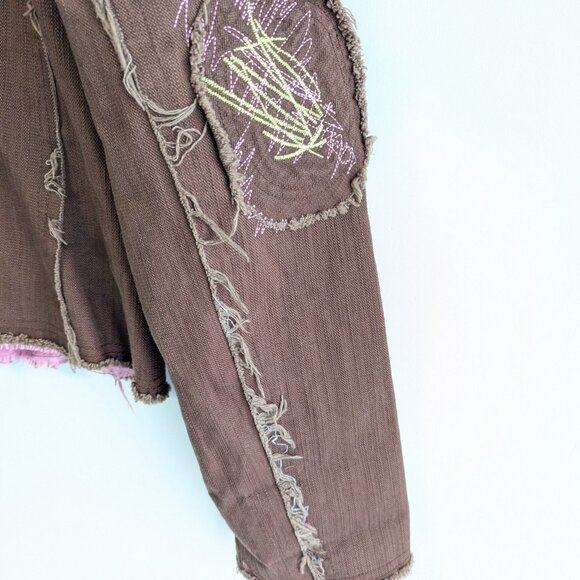 Cowgirl Tuff Co Embroidered Blazer Jacket - Picture 4 of 12